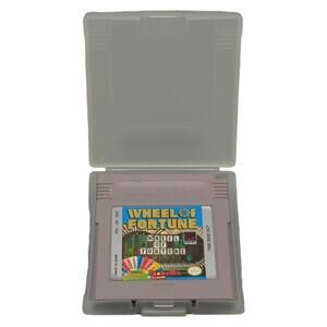 Wheel of Fortune Nintendo Game Boy‎ Game Classic Trivia Game OEM Game Case 1990